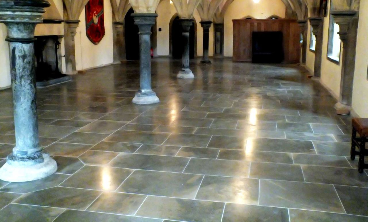 Church Floor Tiles Restoration 