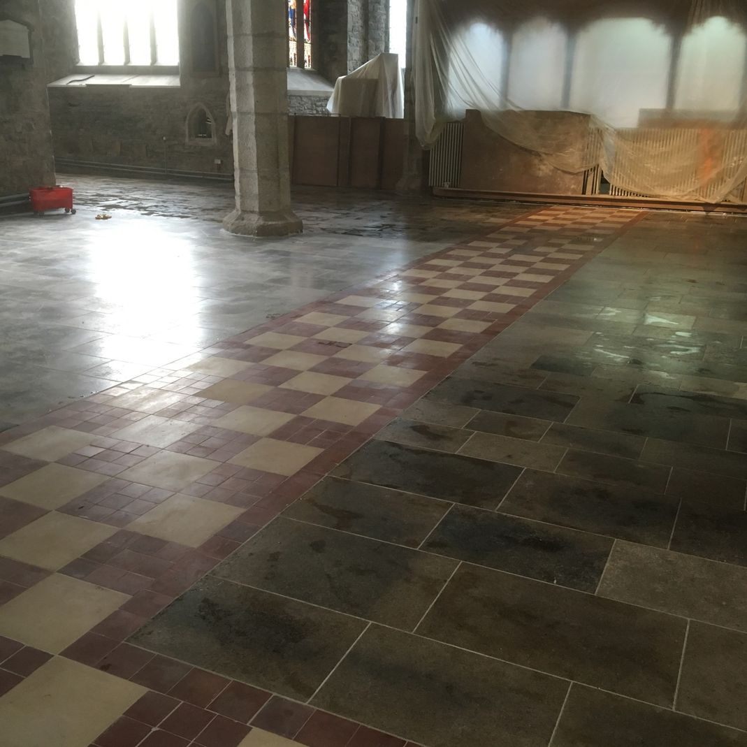 Church floor