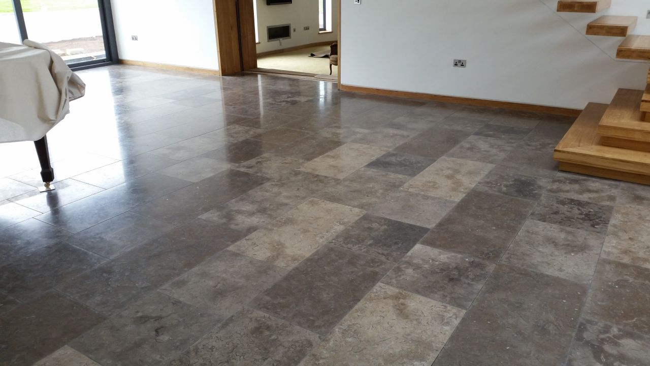 Stone flooring