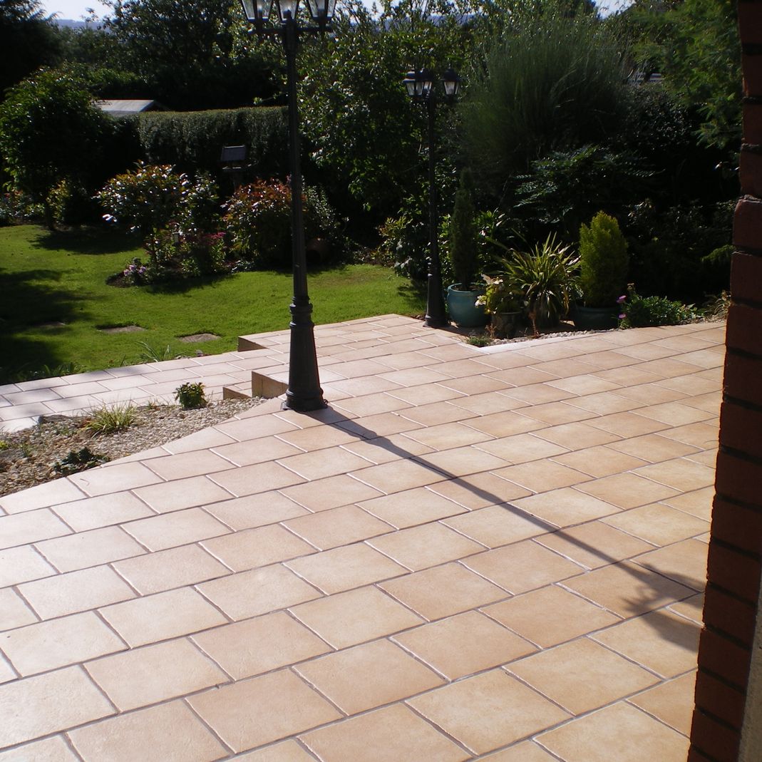 Tiled Patio Taunton